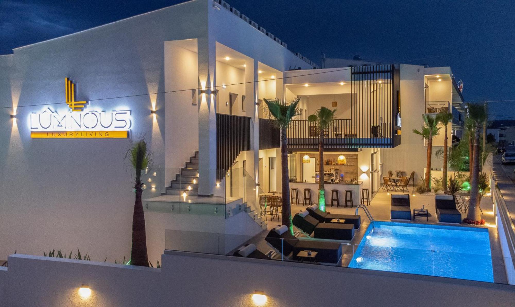 Aparthotel Luminous Luxury Living Kallithea  Exterior foto
